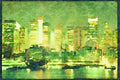 NY New York USA 244017 Manhattan, Midtown A4 Limited Edition Watercolour Print