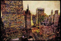 NY New York USA 244021 Manhattan, Midtown A4 Limited Edition Watercolour Print