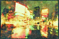 NY New York USA 244037 Times Square A4 Limited Edition Watercolour Print