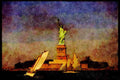 NY New York USA 244039 Statue Of Liberty A4 Limited Edition Watercolour Print