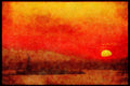 NY New York USA 244093 Liberty Island With Sunset A4 Limited Edition Watercolour Print