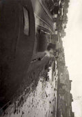 NZ Steam Train Whitby 63380 1961 Vintage Bw A4 Photo Print