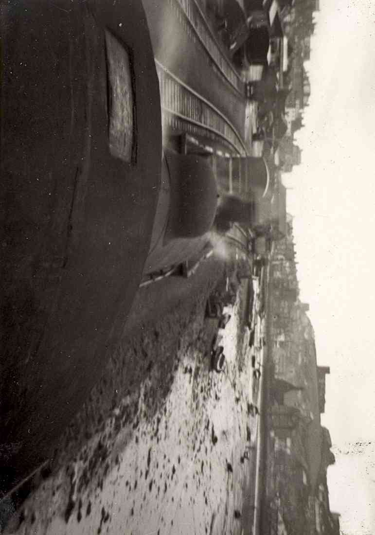 NZ Steam Train Whitby 63380 1961 Vintage Bw A4 Photo Print