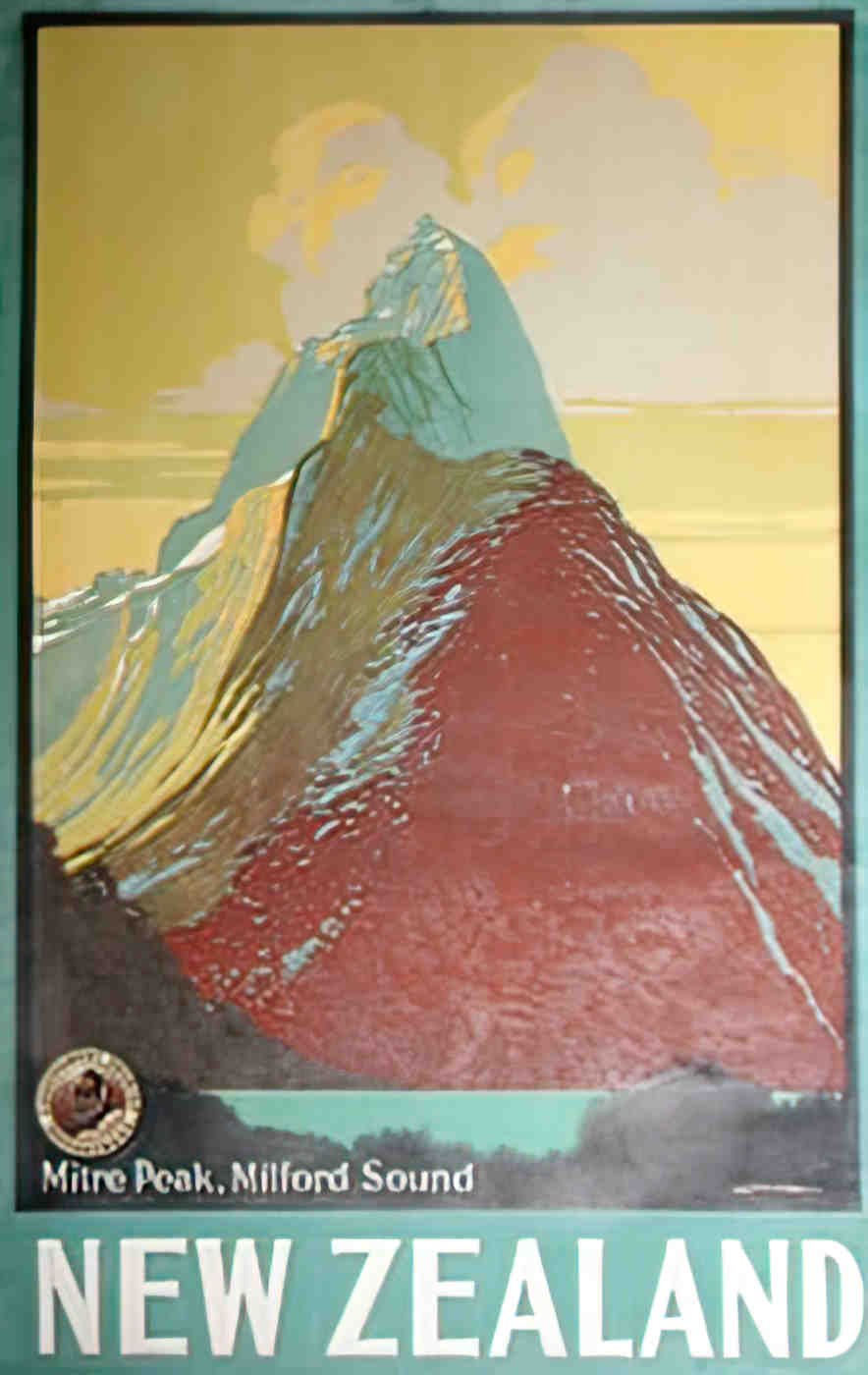 NZL11055 Advert A4 Photo Print