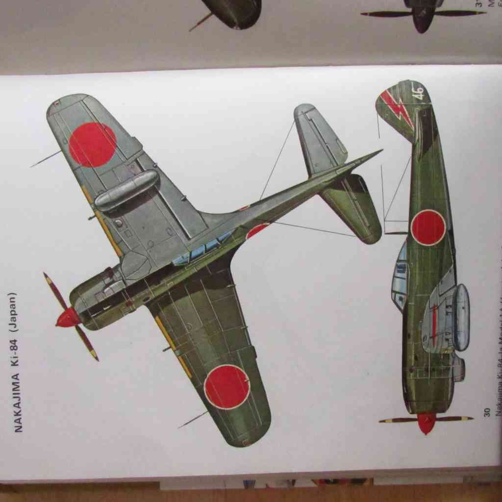 Nakajima KI 84 IAModel 1A Japan 1944 A4 Photo Print