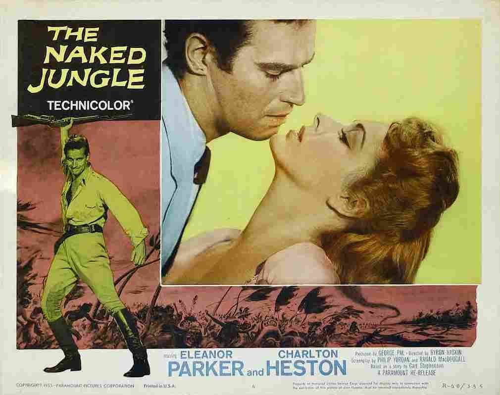 Naked Jungle The 10  film star poster A4 Photo Print