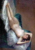 Naked Maja Francisco De Goya crop A4 Photo Print