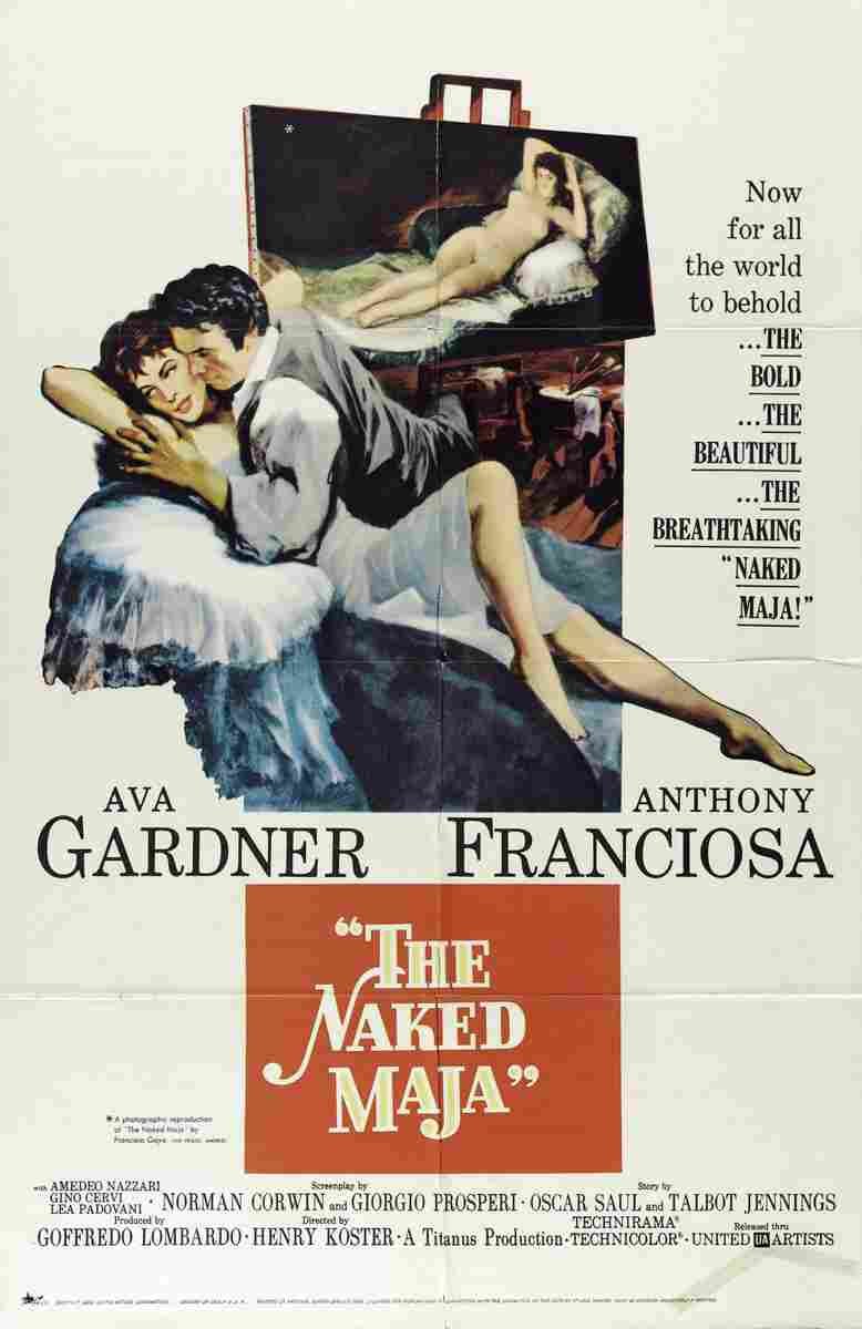Naked Maja The 01  film star poster A4 Photo Print