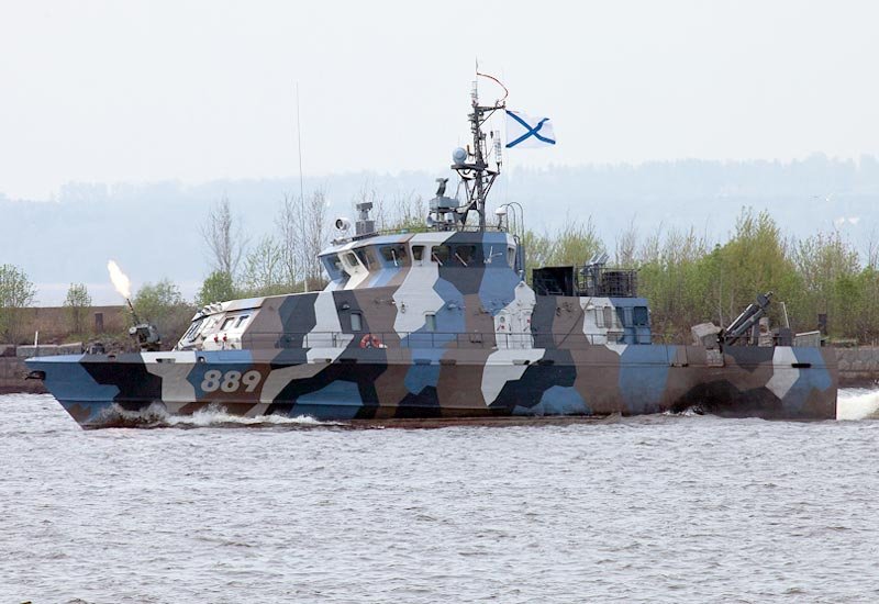 Nakhimov 889 Patrol Boat Russia A4 Photo Print