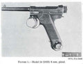 Nambu Pistol A4 Photo Print