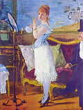 Nana Manet Impressionism A4 Photo Print