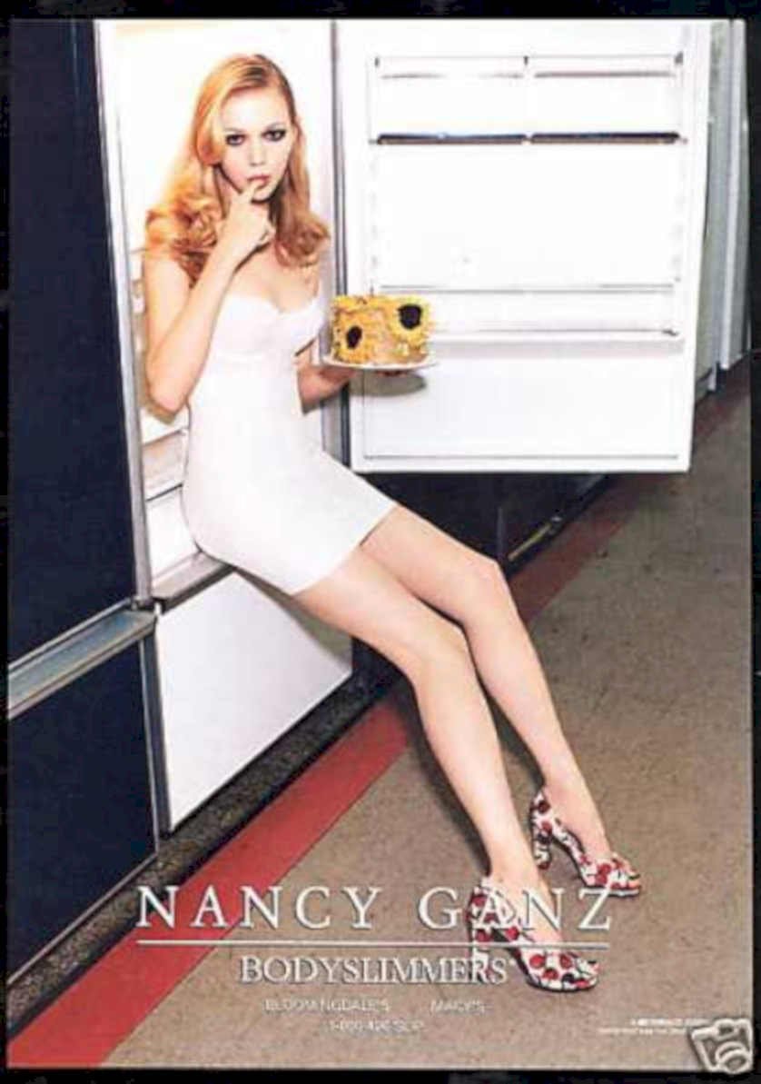 Nancy Ganz Bodyslimmers Vintage Retro Advert Ads A4 Photo Print