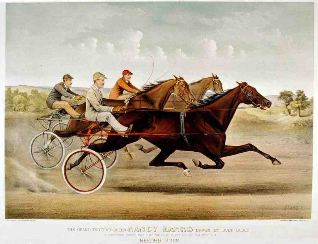 Nancy Hanks Horse 001 Vintage A4 Photo Print