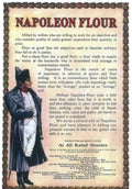 Napoleon Flour Poster Vintage Retro Advert Poster A4 Photo Print