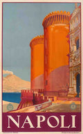 NapoliEnit Vintage Advert A4 Photo Print