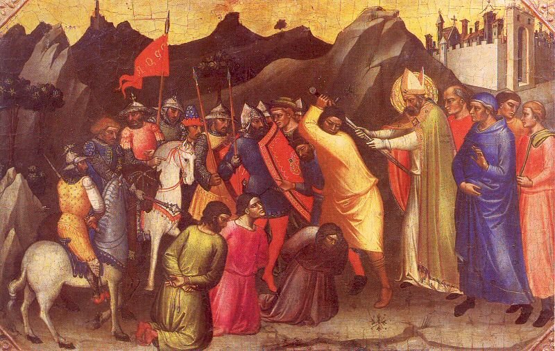 Nardo Mariotto di Italian Active 1380 1424 Art A4 Photo Print