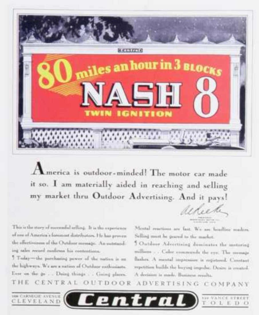Nash Eight Miles Vintage Retro Advert Ads A4 Photo Print
