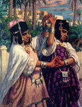 Nasreddine Dinet danseuses etienne dinet Art A4 Photo Print