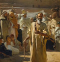 Nasreddine Dinet etienne dinet the snake charmer google art project Art A4 Photo Print