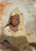 Nasreddine Dinet jeune fellah etienne dinet Art A4 Photo Print
