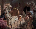 Nasreddine Dinet meddah aveugle chantant l epopee du prophete Art A4 Photo Print