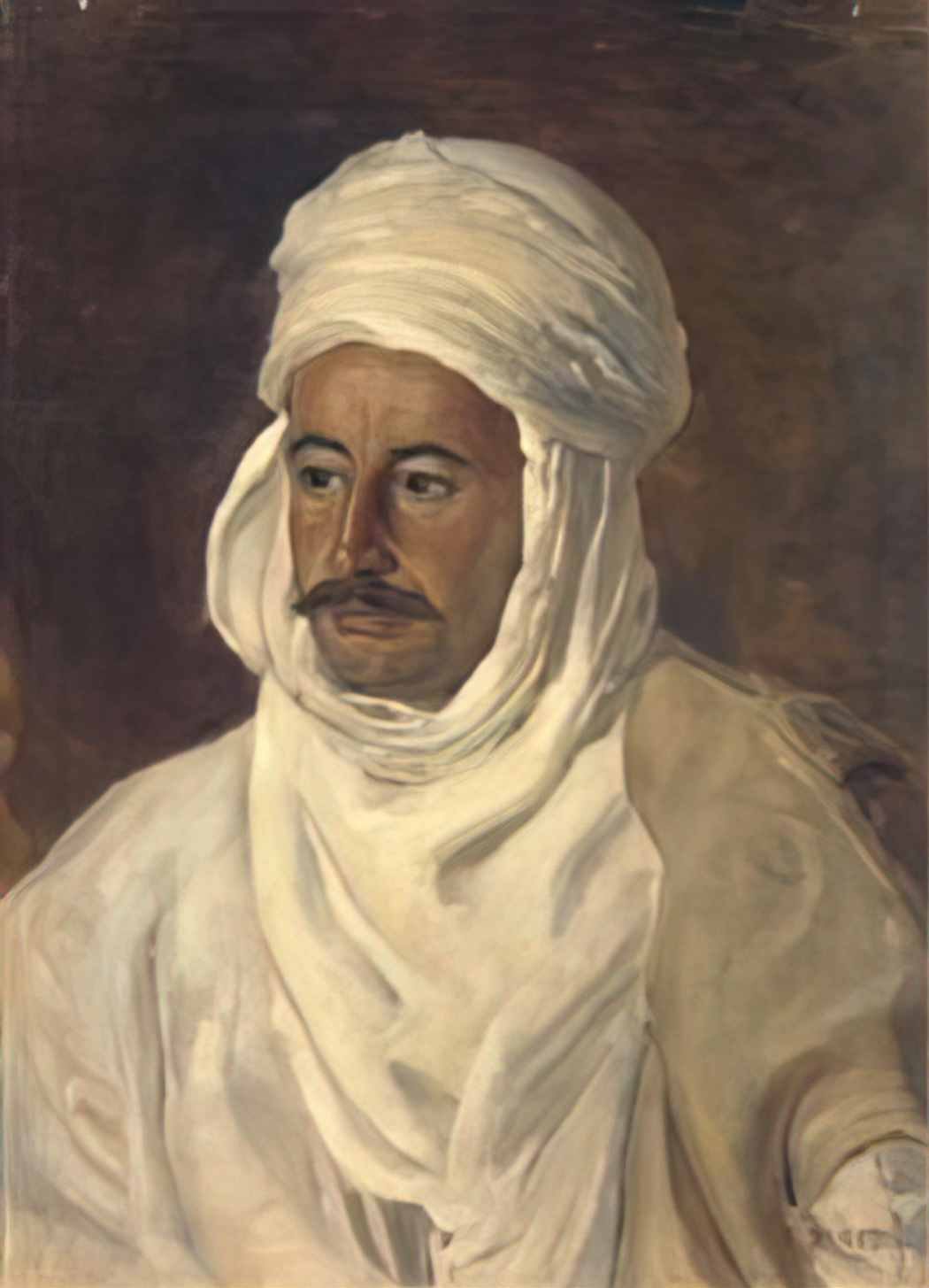 Nasreddine Dinet portrait de ahmed es seghir Art A4 Photo Print