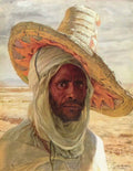 Nasreddine Dinet tete d arabe Art A4 Photo Print