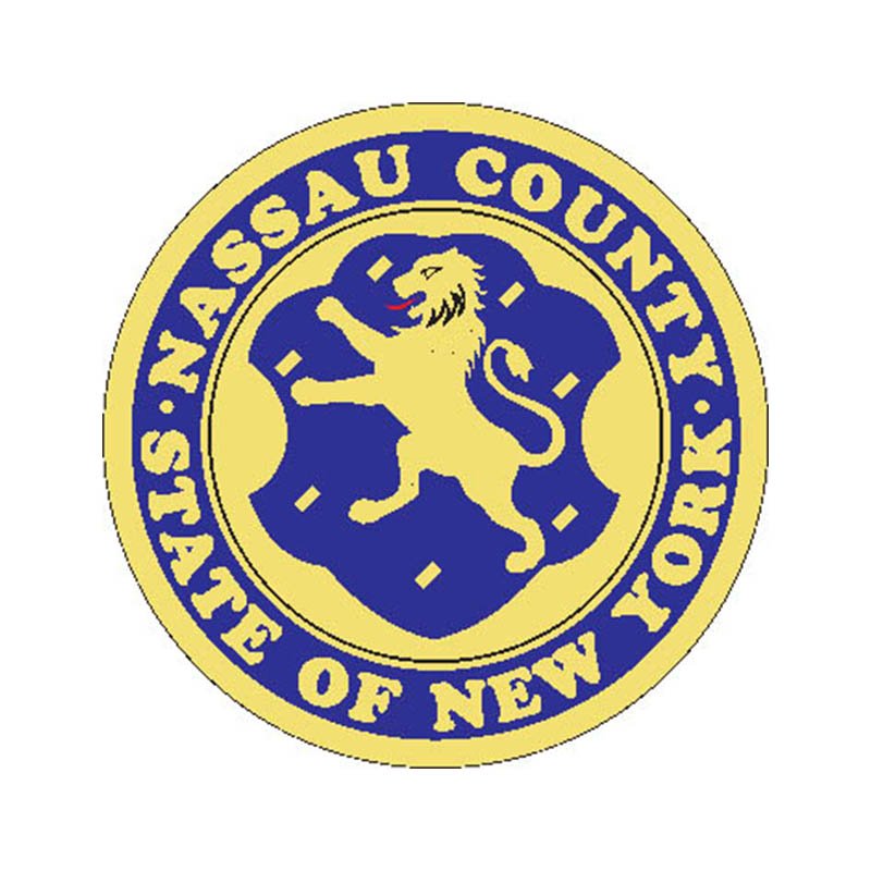 Nassau County Seal N6558 A4 Photo Print
