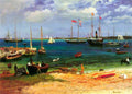 Nassau Port Bierstadt A4 Photo Print