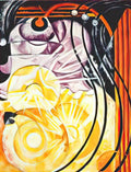 Natalia Goncharova electric lamp Art A4 Photo Print