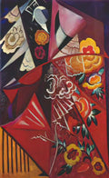 Natalia Goncharova espagnole Art A4 Photo Print