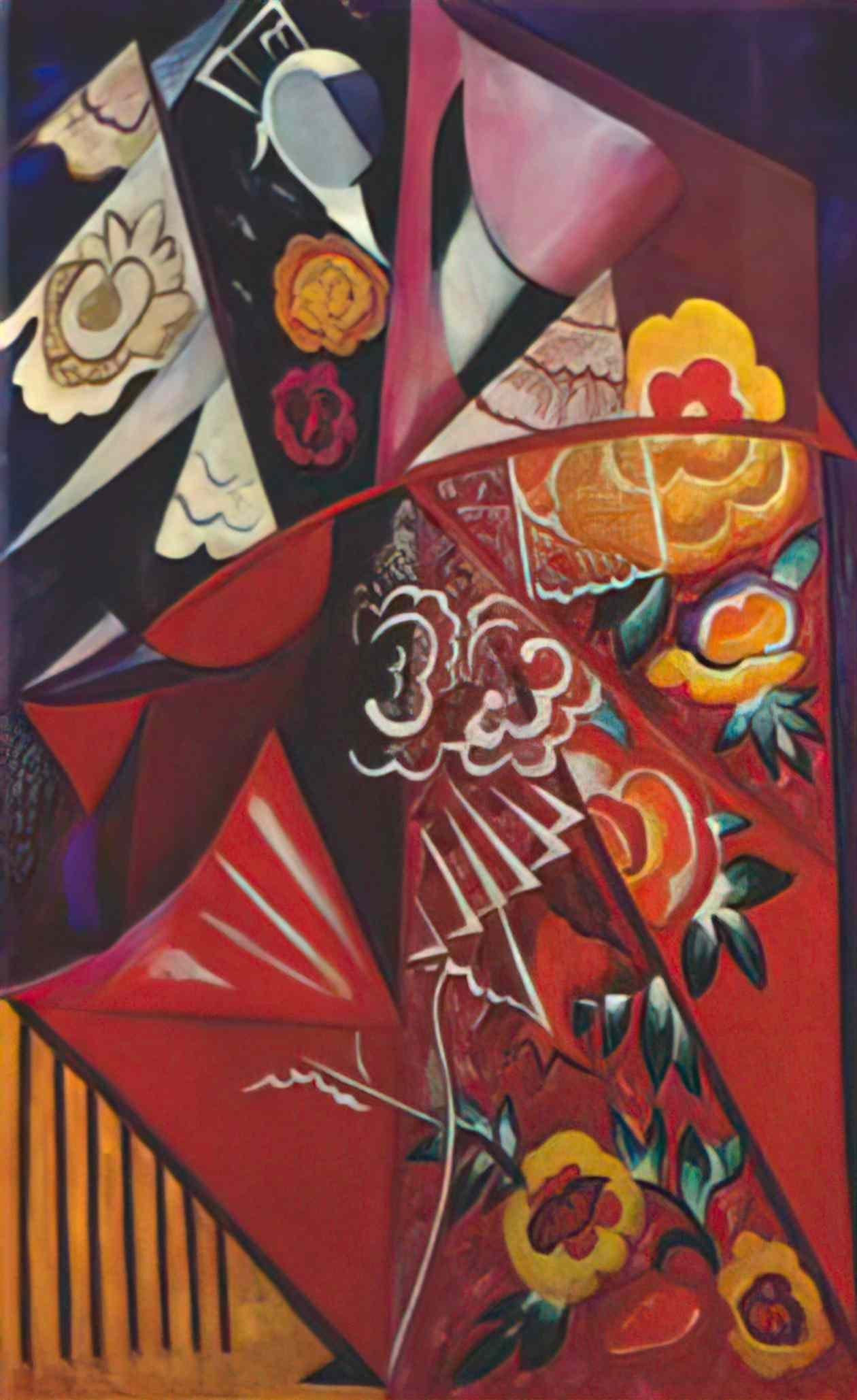 Natalia Goncharova espagnole Art A4 Photo Print