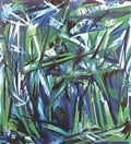 Natalia Goncharova green forest Art A4 Photo Print