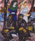 Natalia Goncharova sabbath Art A4 Photo Print