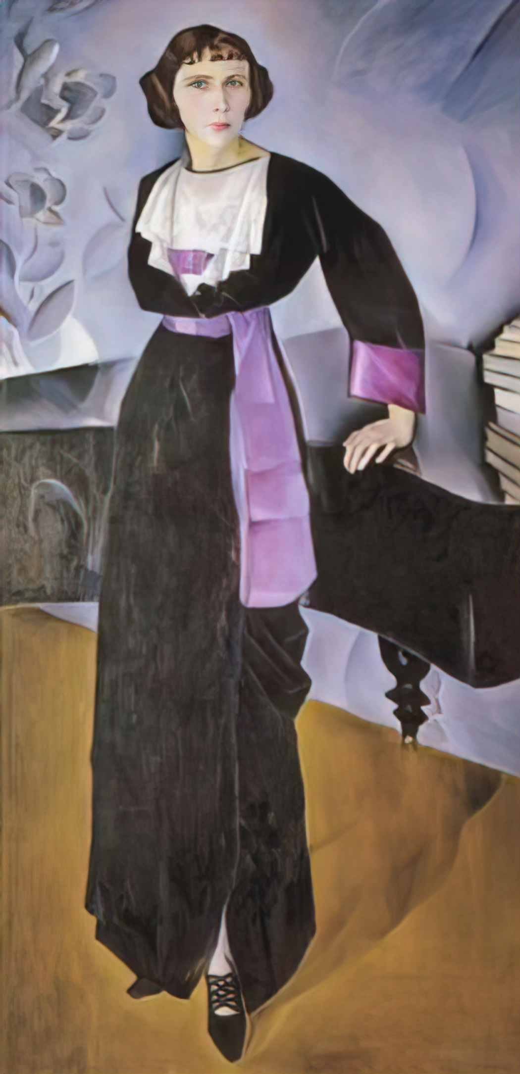 Nathan Altman the lady at the piano 1914 Art A4 Photo Print