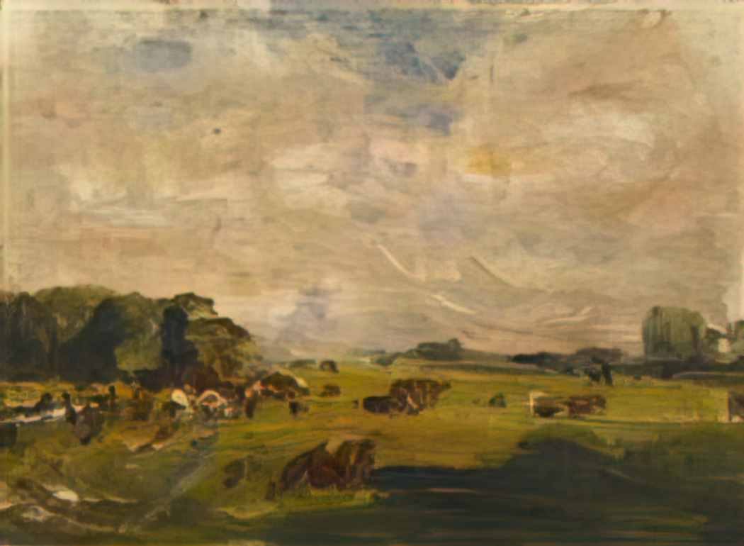 Nathaniel Hone the Younger cattle in a landscape Art A4 Photo Print