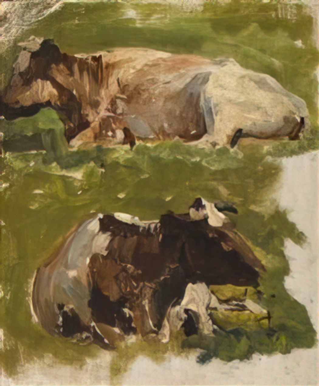 Nathaniel Hone the Younger cows at malahide county dublin Art A4 Photo Print
