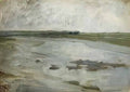 Nathaniel Hone the Younger the estuary malahide county dublin Art A4 Photo Print