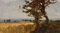 Nathaniel Hone the Younger wheatfield by the sea Art A4 Photo Print