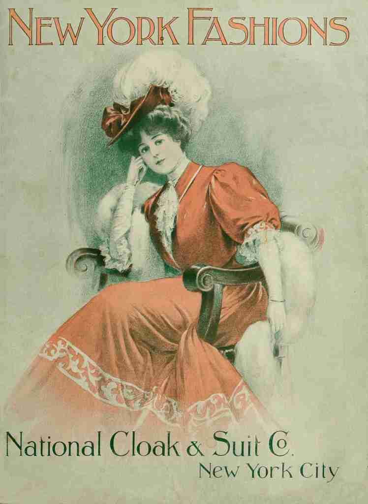 National Cloak & Suit Co Catalogue 1907 A4 Photo Print