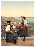 National Vierlander costume II Hamburg Vintage A4 Photo Print