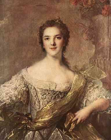 Nattier Jean Marc Madame Victoire A4 Photo Print
