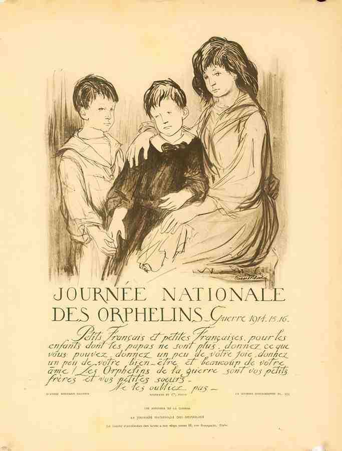 NaudinOrphelin Vintage Advert A4 Photo Print