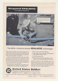 Naugatuck Kralastic Pipe Vintage Retro Advert Ads A4 Photo Print