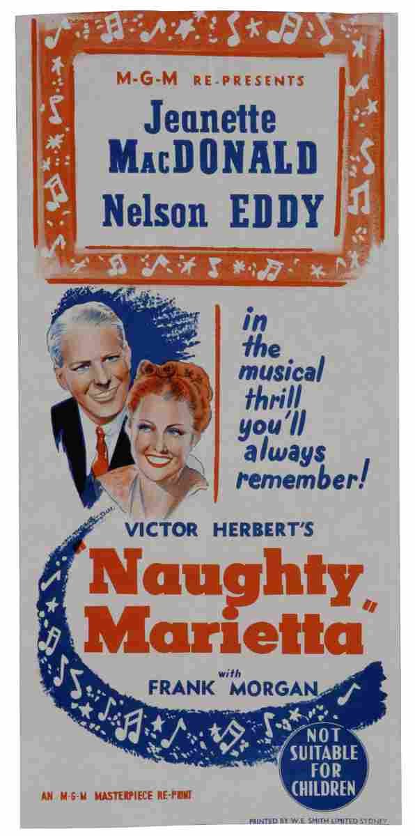 Naughty Marietta 10  film star poster A4 Photo Print