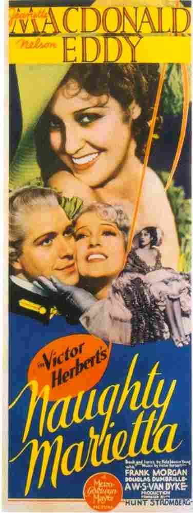 Naughty Marietta 11  film star poster A4 Photo Print