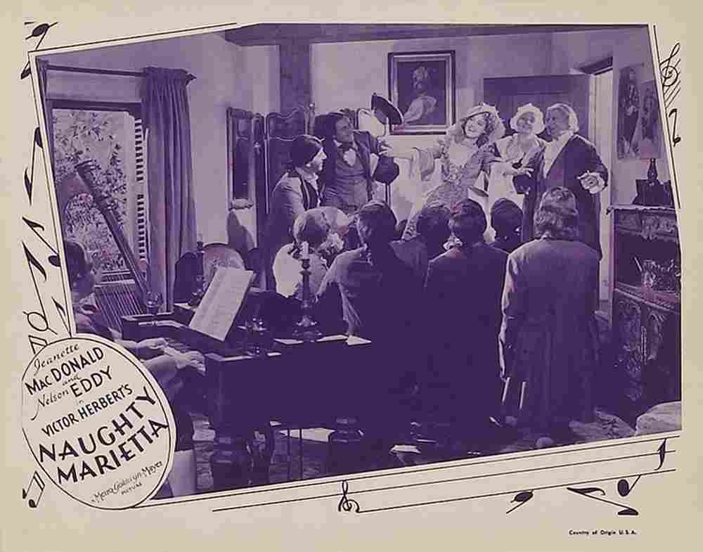Naughty Marietta 17  film star poster A4 Photo Print