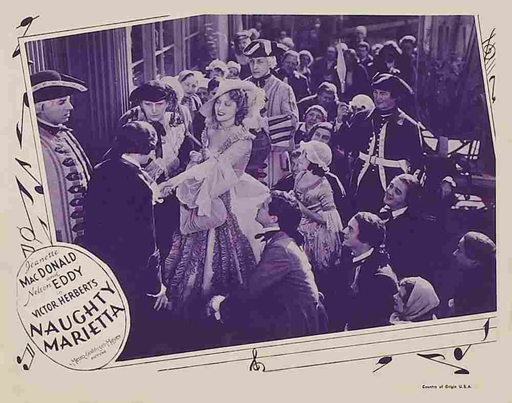 Naughty Marietta 18  film star poster A4 Photo Print
