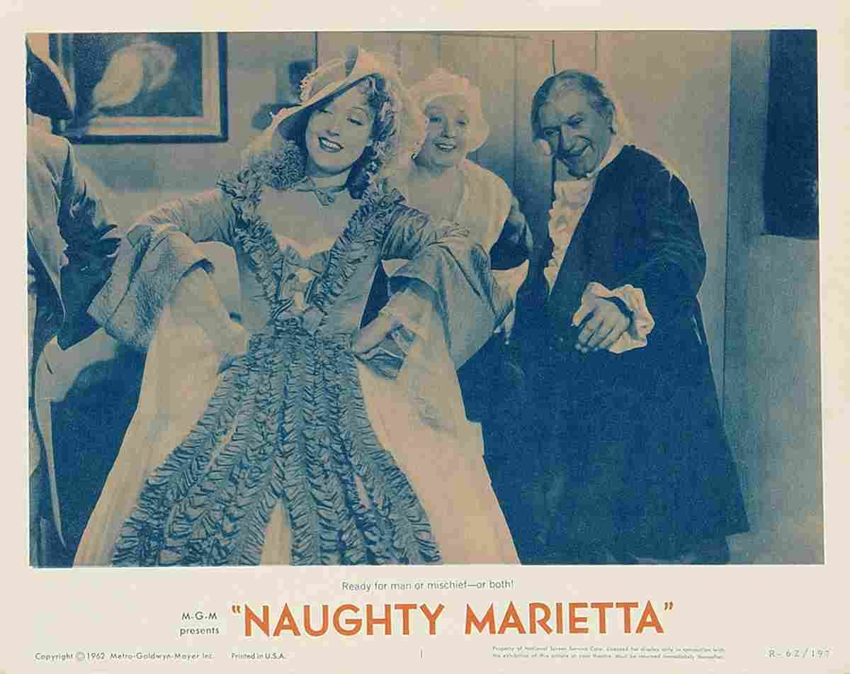 Naughty Marietta 19  film star poster A4 Photo Print