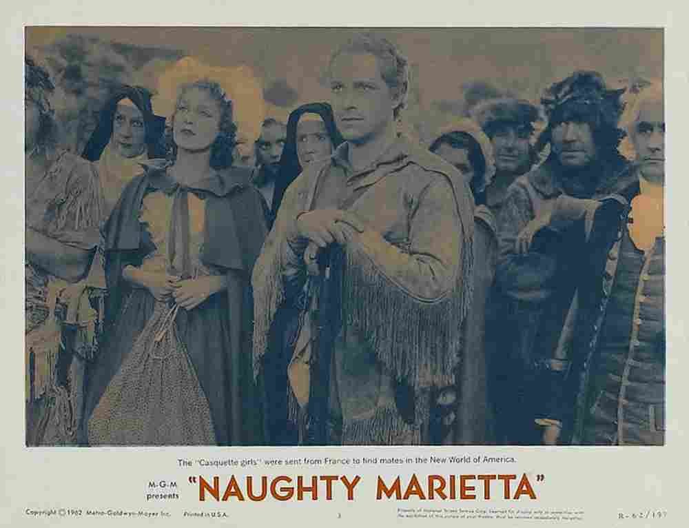 Naughty Marietta 23  film star poster A4 Photo Print